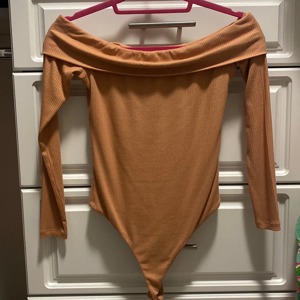 Off the shoulder bodysuit
